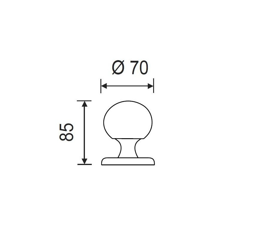 POMO PARA PUERTA D-TEC 93420