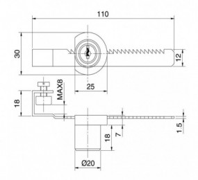 CAJA FUERTE ILUX AR-2E