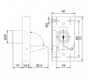 CAJA FUERTE ILUX AR-2E