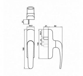 PERCHA 4 Ø35