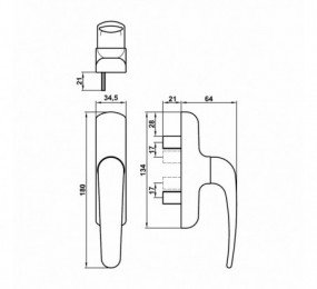 PERCHA 4 Ø35