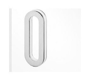 TIRADOR UÑERO OVALADO PARA CRISTAL 150 X 60MM IN.16.562.A