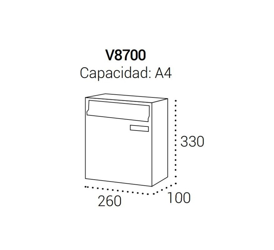 BUZON HABITAT V8706 ARREGUI