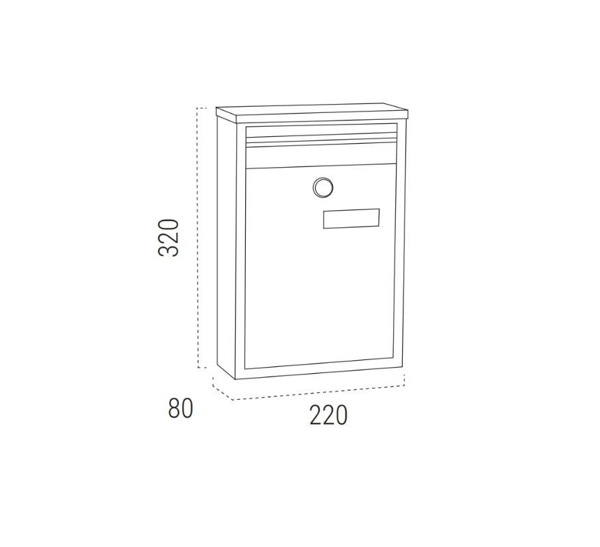 BUZON INDIVIDUAL ZAGUAN E-5754