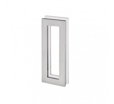 TIRADOR UÑERO RECTANGULAR PARA CRISTAL 150 X 60MM MODELO IN.16.558.A