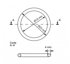 CERRADURA MAGNETICA AGB POLARIS 2XT PARA BAÑO